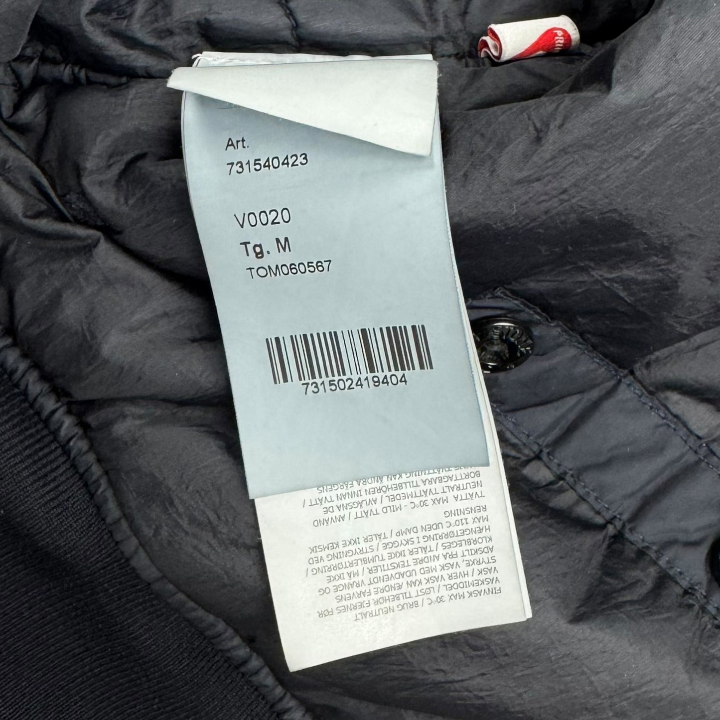 A/W 20 Stone Island Crinkle Reps R-NY with Primaloft Jacket - Navy