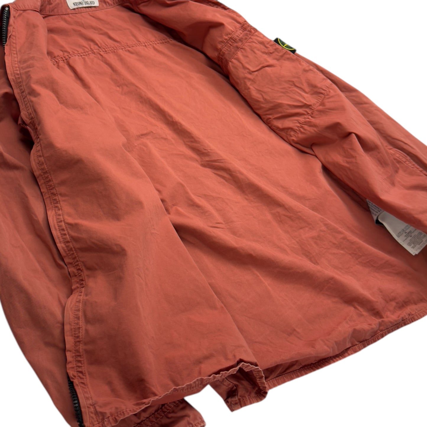 A/W 19 Stone Island Pocket Overshirt - Coral