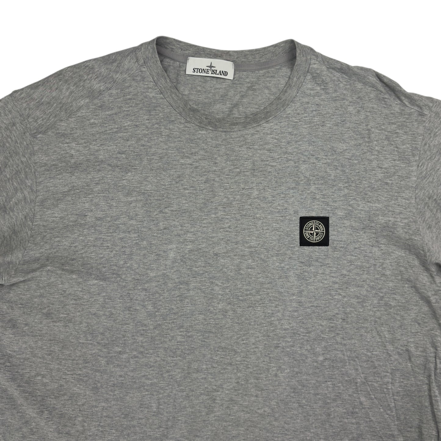 Stone Island Patch T-Shirt - Grey