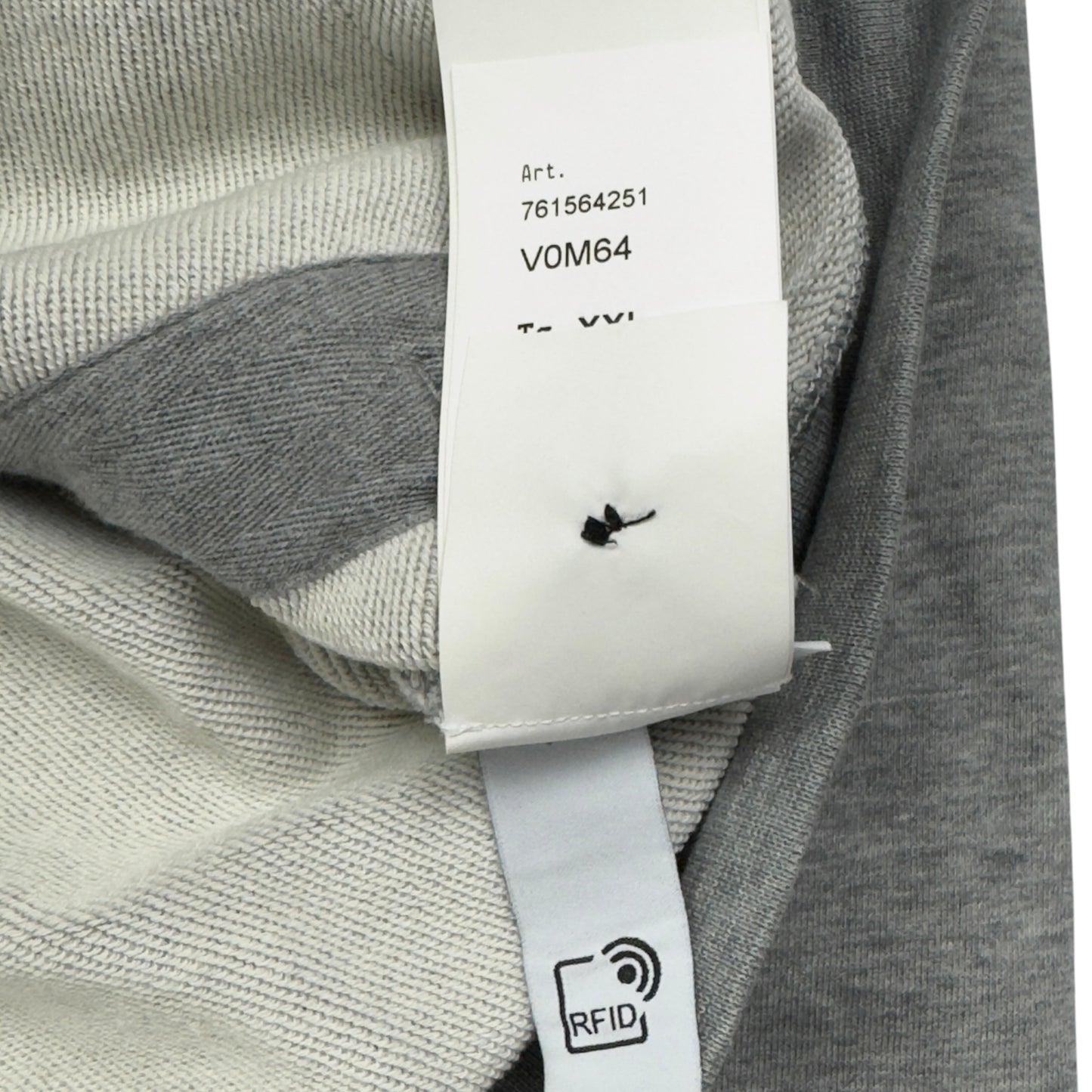 S/S 22 Stone Island Full Zip Hoodie - Grey