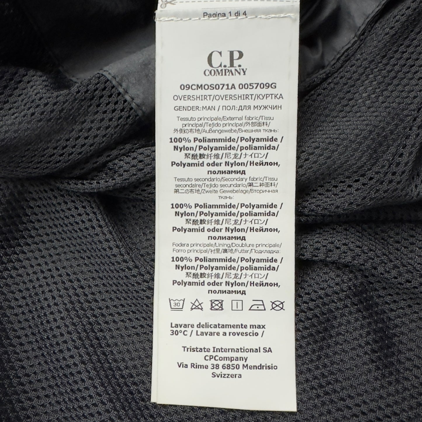 C.P. Company M.T.t.N. Goggle Jacket - Black