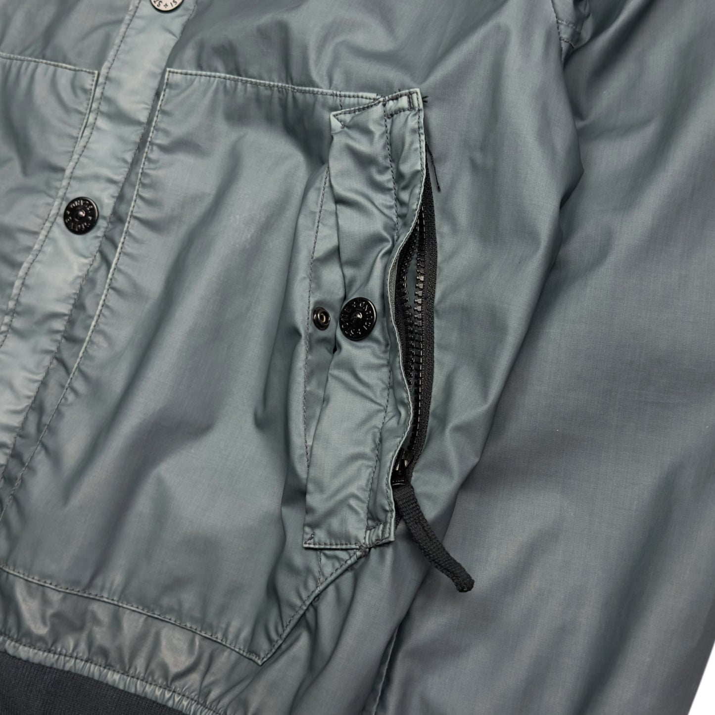 S/S 15 Stone Island Mussola Gommata Melange Jacket
