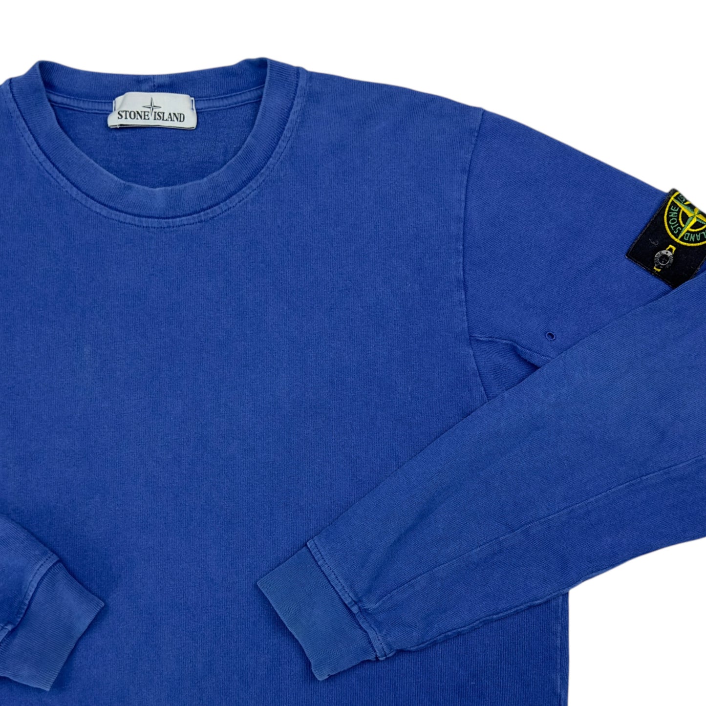 A/W 15 Stone Island Lightweight Cotton Sweater - Blue