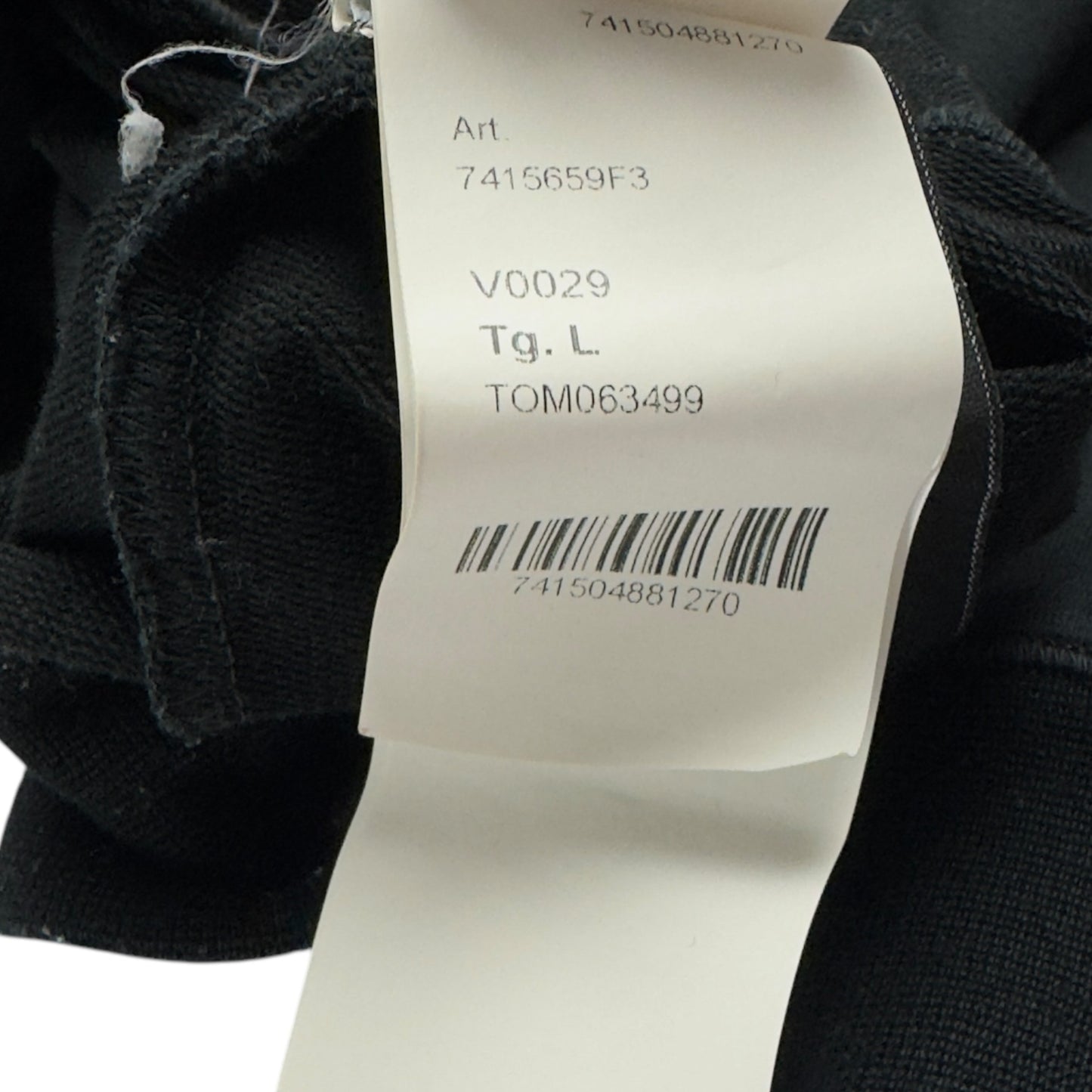 S/S 21 Stone Island Ghost Crewneck Sweater - Black