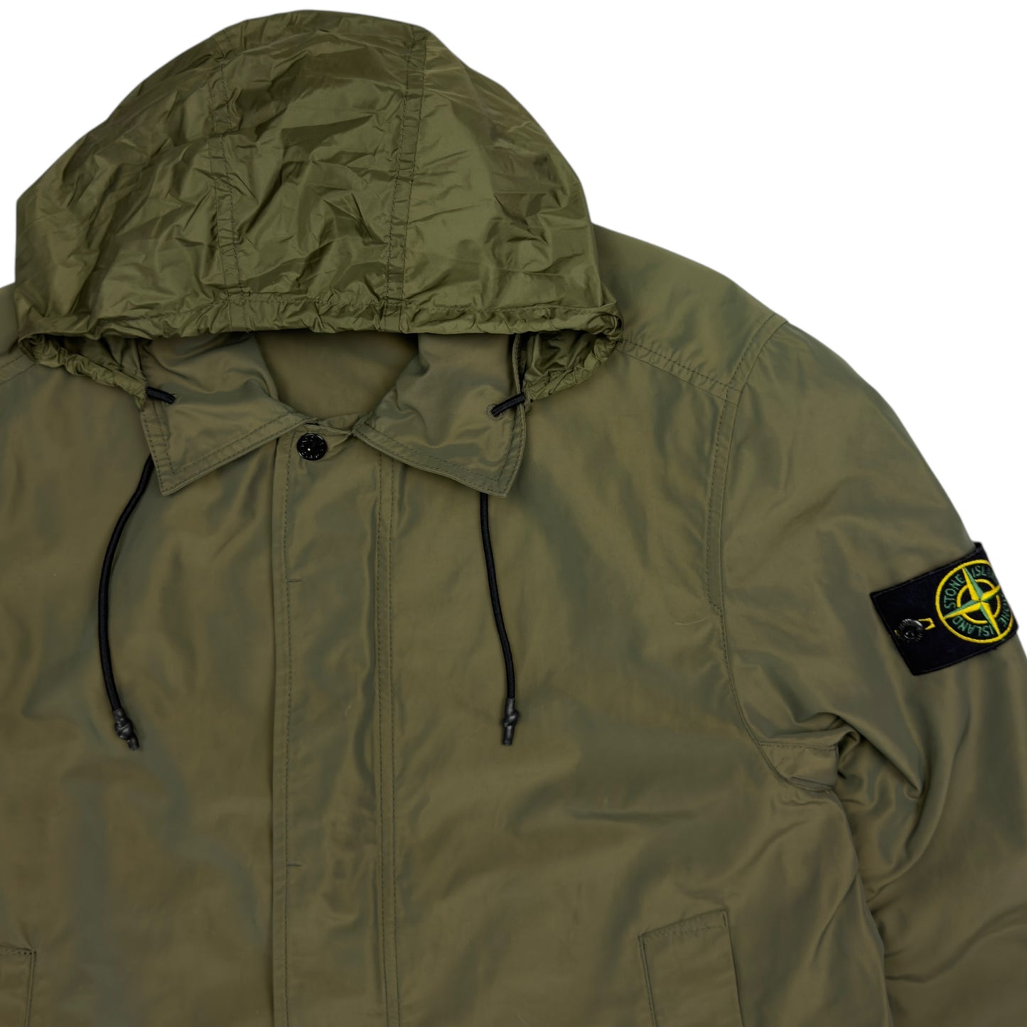 S/S 21 Stone Island Micro Reps Jacket - Khaki