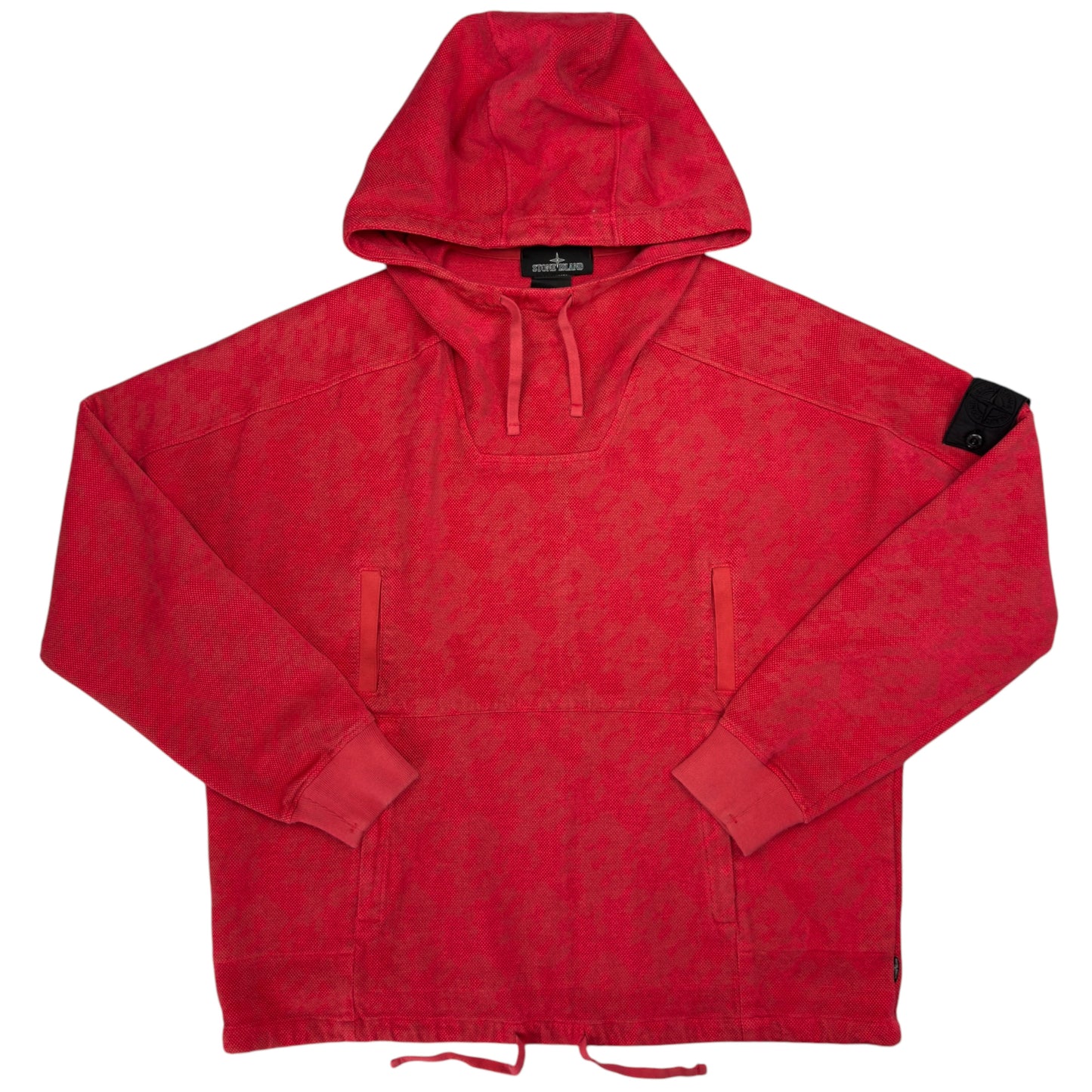A/W 18 Stone Island Shadow Project Panama Camo Smock - Red