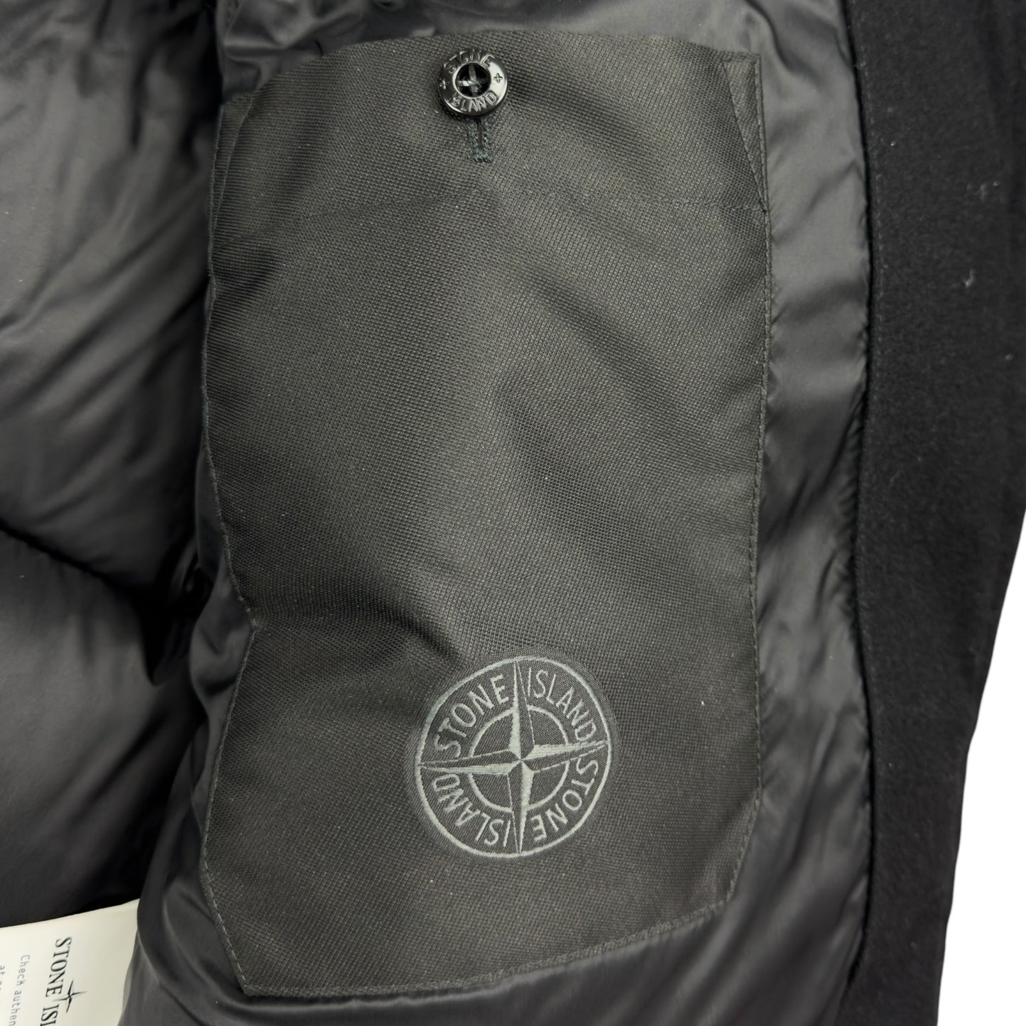 A/W 21 Stone Island SW 3L Down Ghost Piece Puffer Jacket