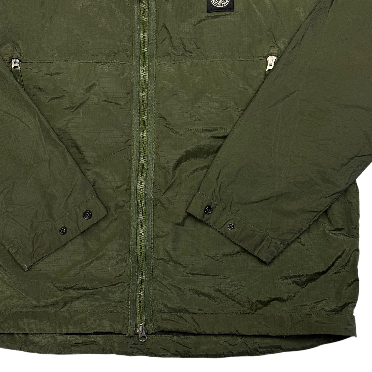 S/S 20 Stone Island Nylon Metal Watro Ripstop - Dark Green