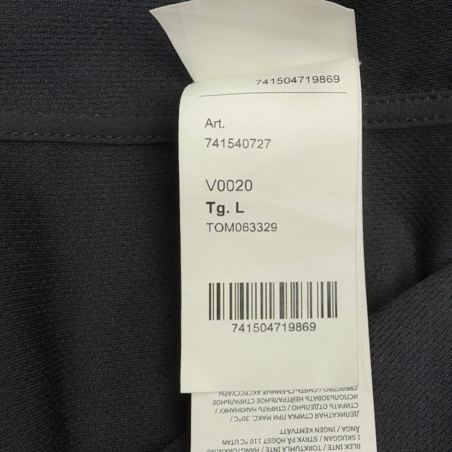 S/S 21 Stone Island Light Soft Shell-R Jacket with e-dye Technology - Black