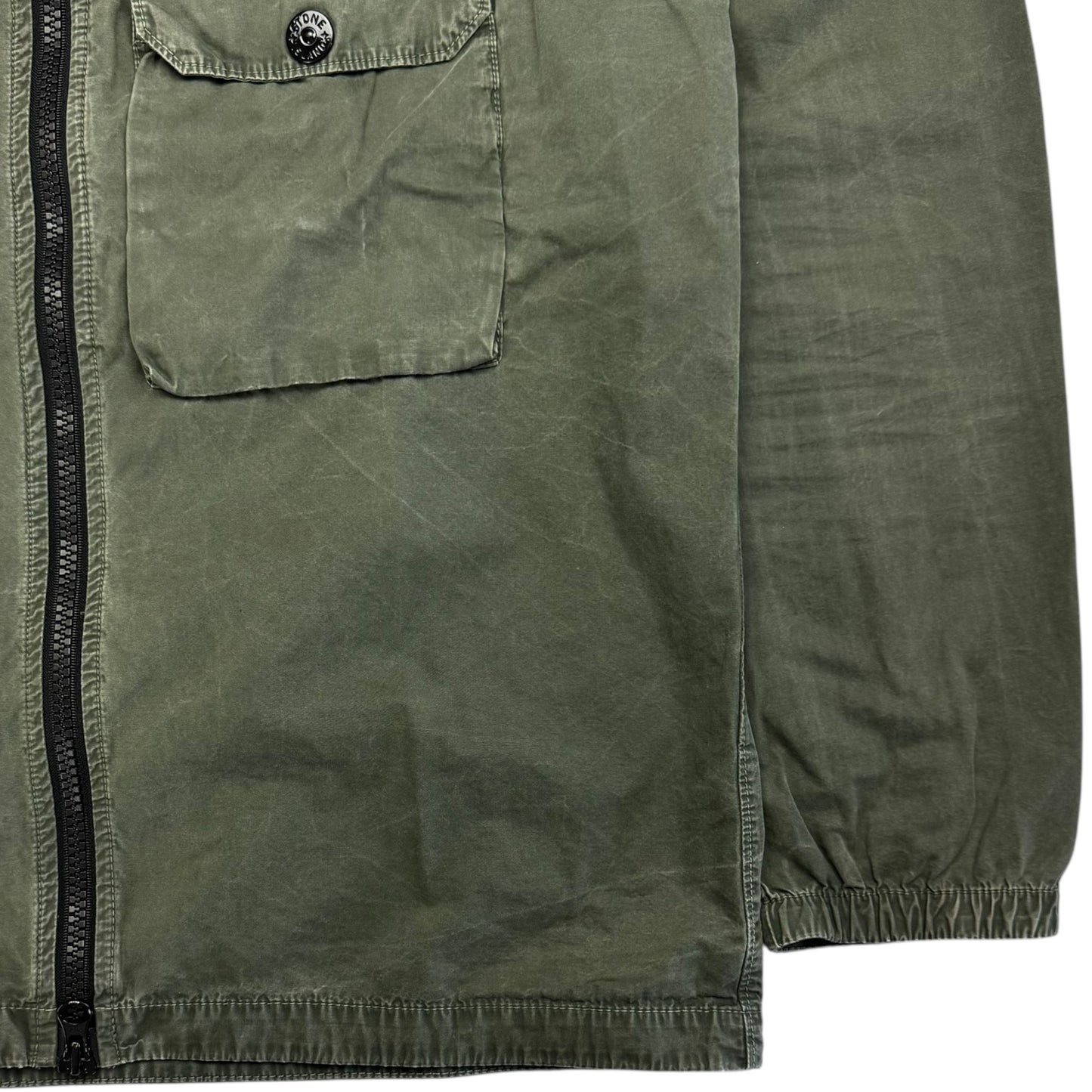 A/W 20 Stone Island T.CO+OLD Pocket Overshirt - Dark Green