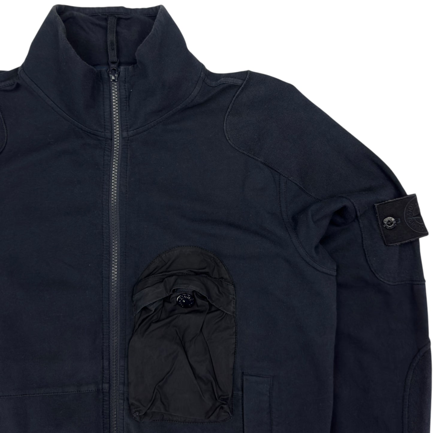 S/S 18 Stone Island Ghost Full Zip Sweater