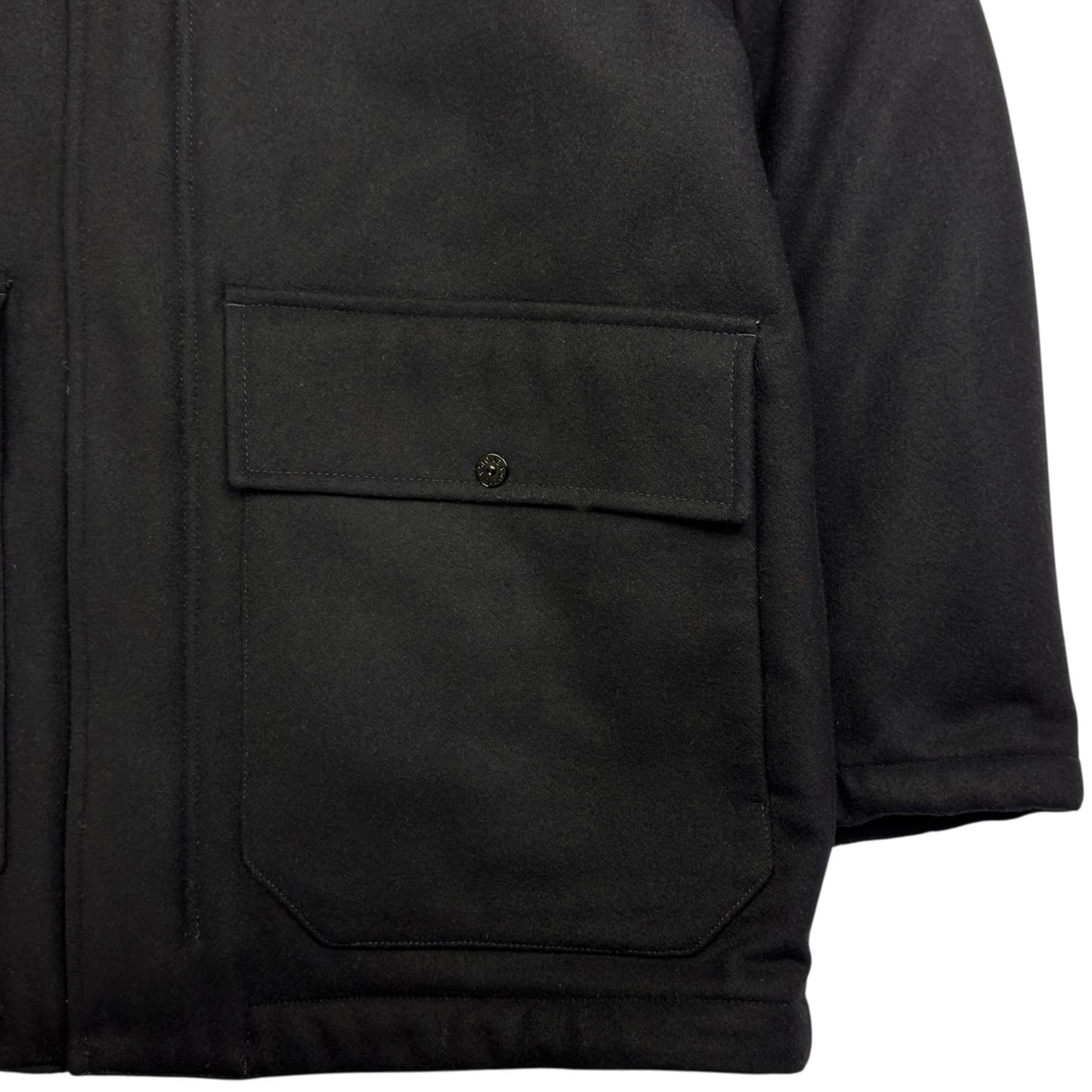 A/W 24 Stone Island Ghost Flanella Lana / Nylon With Primaloft Jacket