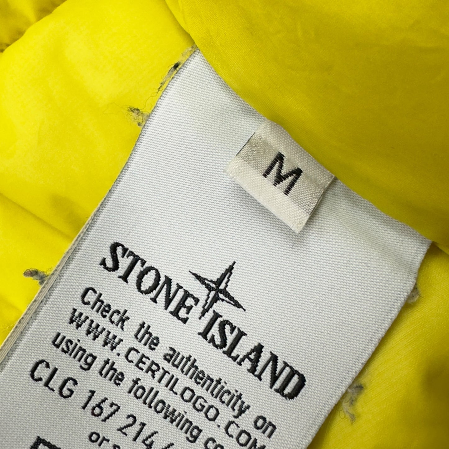 A/W 14 Stone Island Down_26 GR X SQM_N - Ultra Light Down Gilet - Yellow