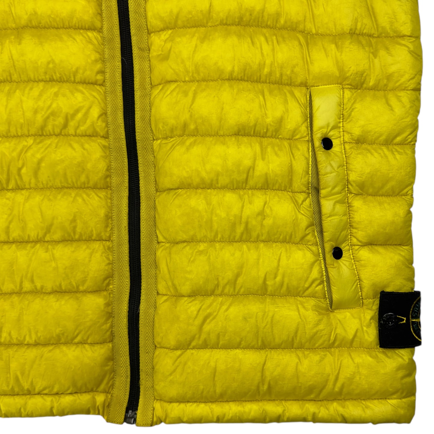 A/W 14 Stone Island Down_26 GR X SQM_N - Ultra Light Down Gilet - Yellow