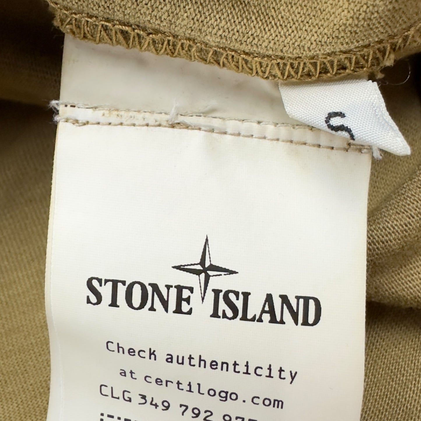 S/S 23 Stone Island Embroidered Spellout Hoodie