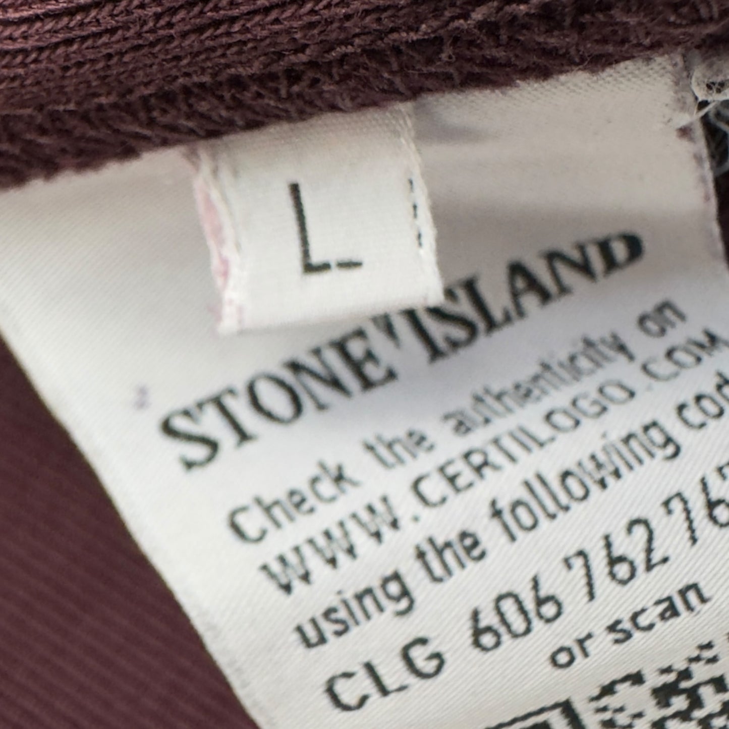 S/S 17 Stone Island Crewneck Sweater - Burgundy