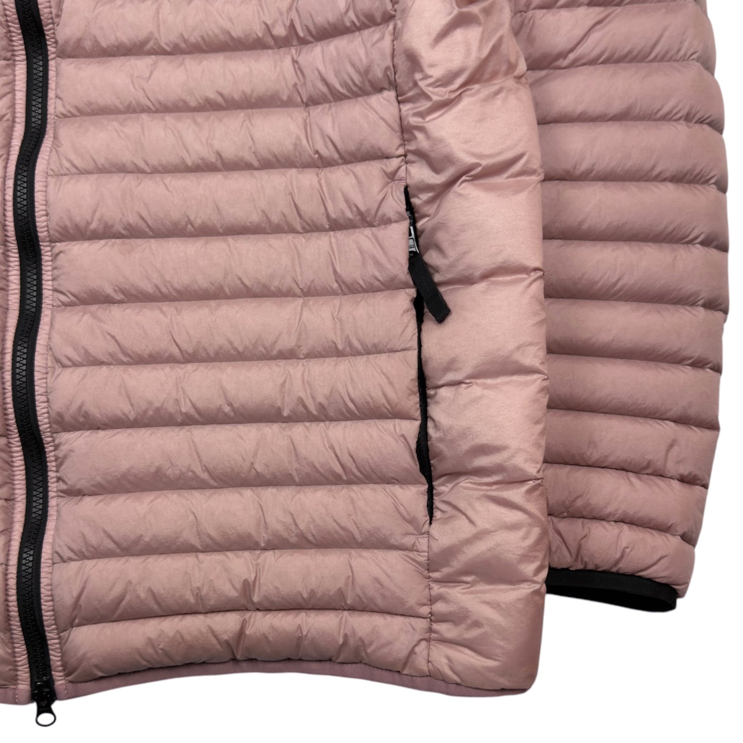 A/W 22 Stone Island Loom Woven Chambers R-Nylon Down TC Puffer Jacket - Pink