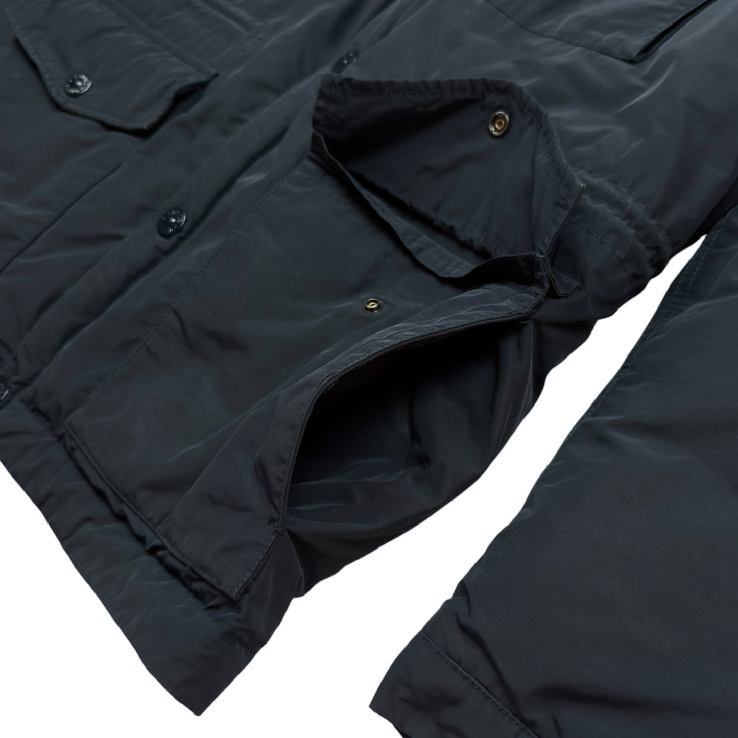 A/W 13 Stone Island Micro Reps Down Puffer Jacket - Navy