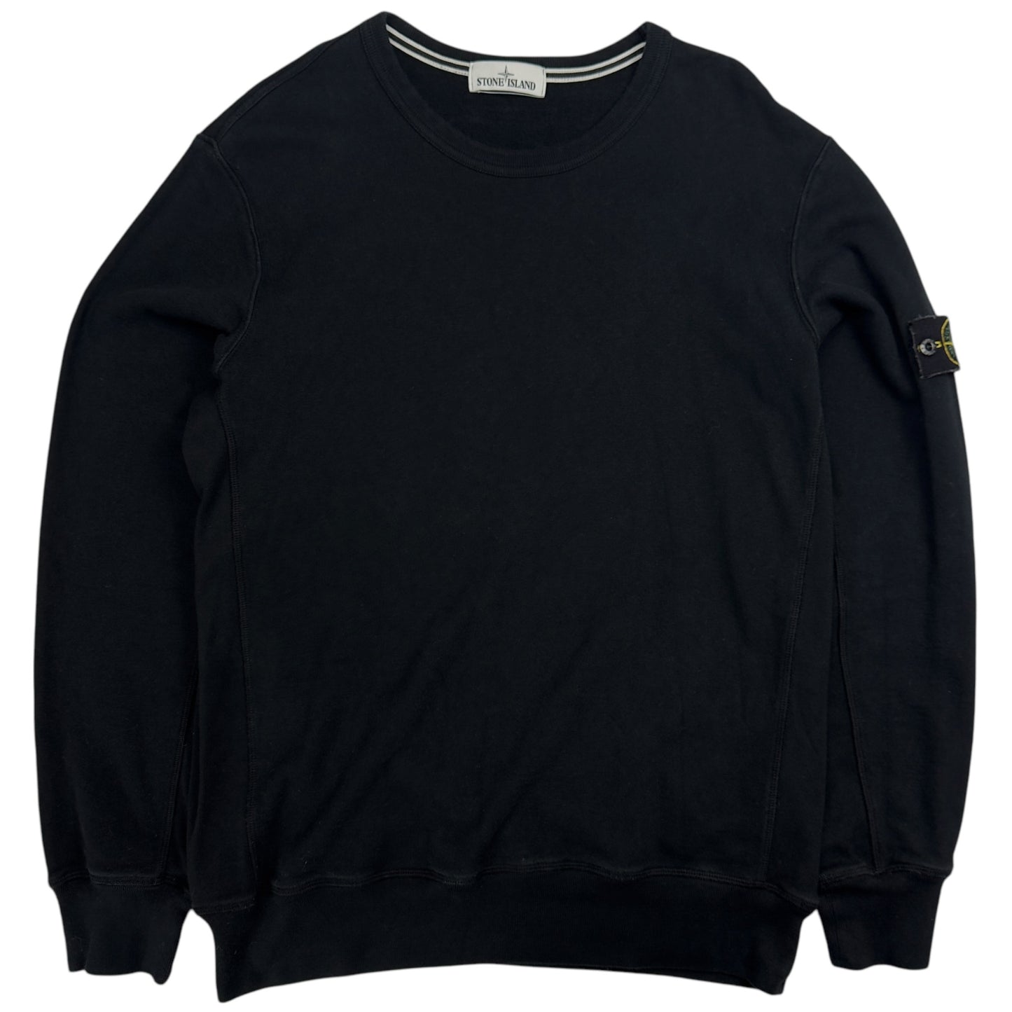 S/S 16 Stone Island Crewneck Sweater - Black