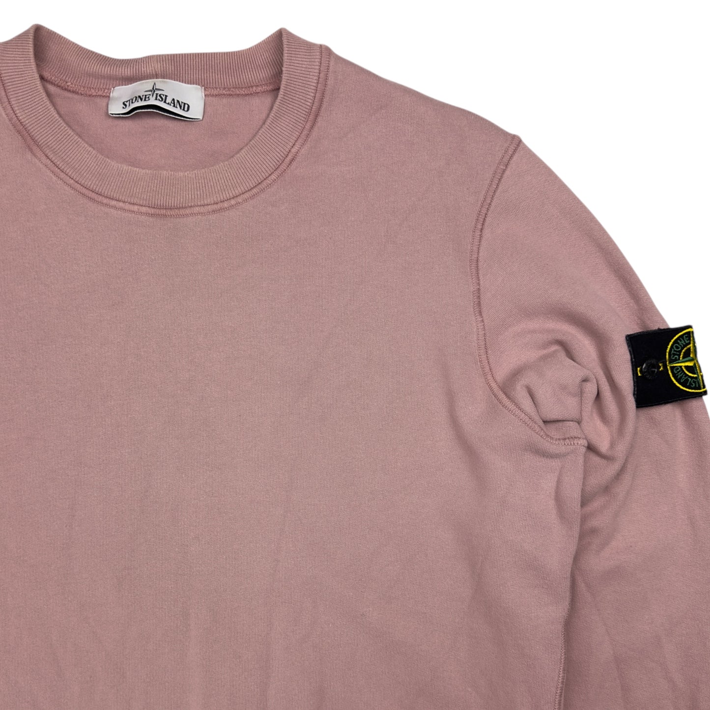 A/W 22 Stone Island Crewneck Sweater - Light Pink