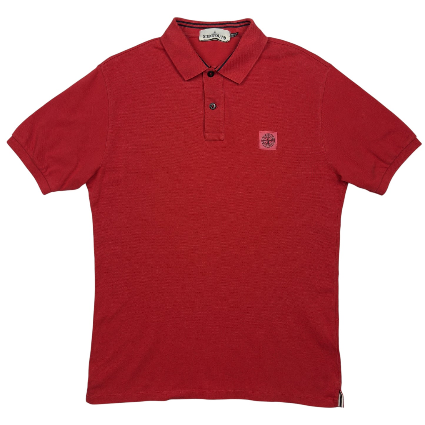 A/W 15 Stone Island Regular Fit Polo Shirt - Red
