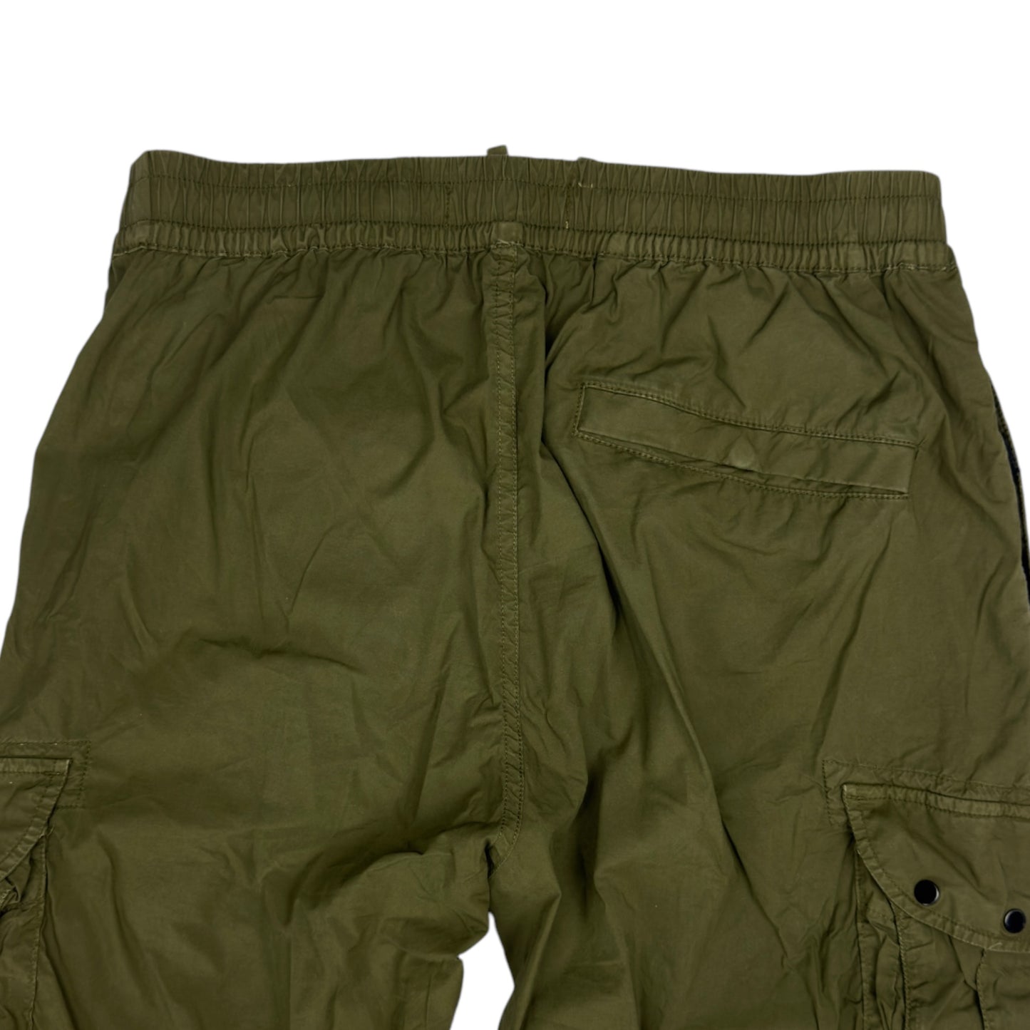 S/S 21 Stone Island Stretch Cotton Cargo Trousers 32 RE-T