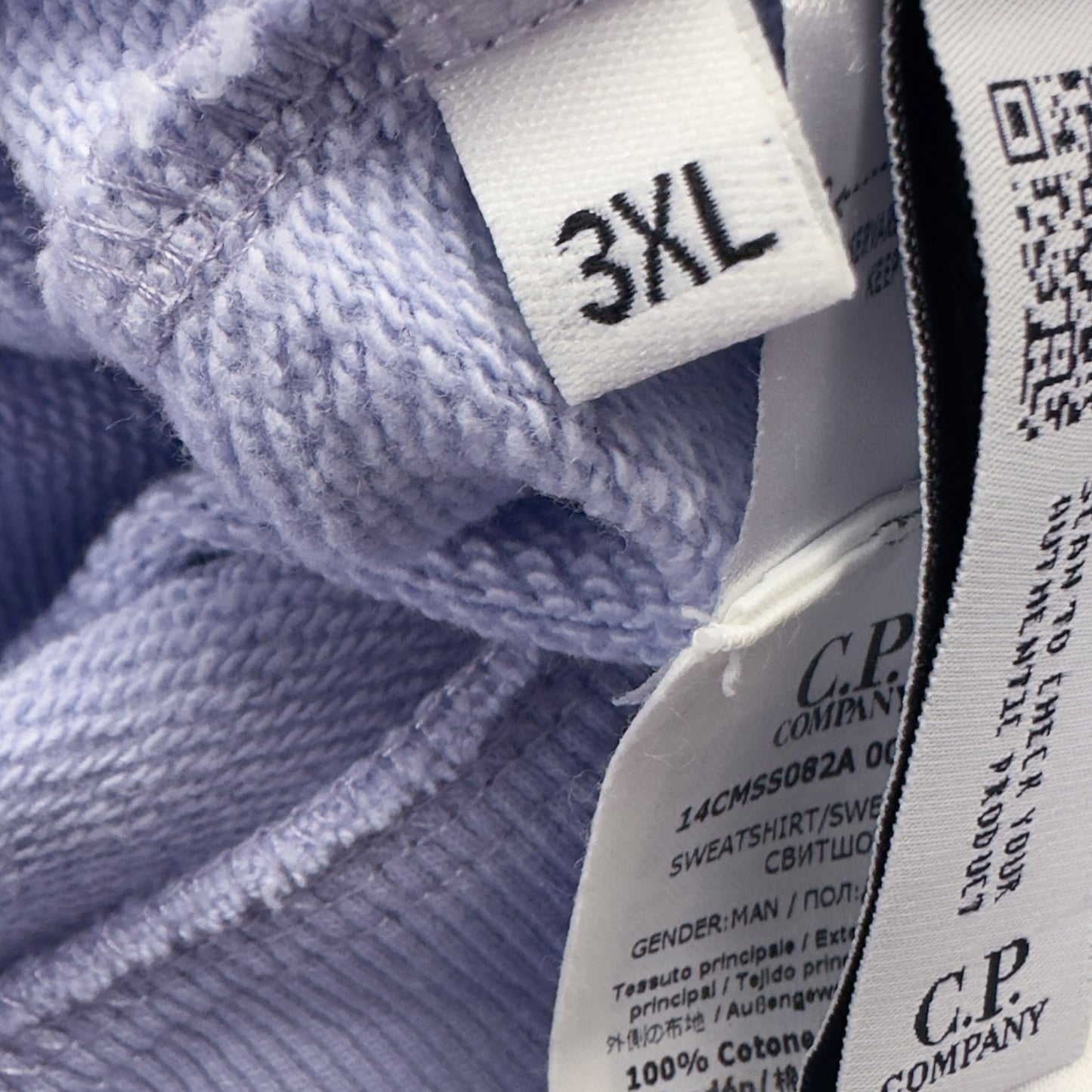C.P. Company Diagonal Raised Fleece Goggle Full Zip