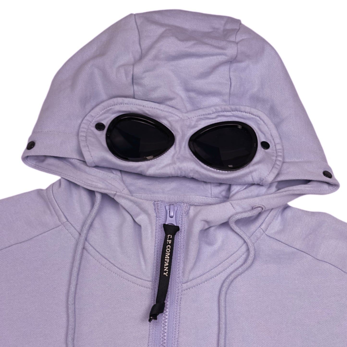 C.P. Company Diagonal Raised Fleece Goggle Full Zip