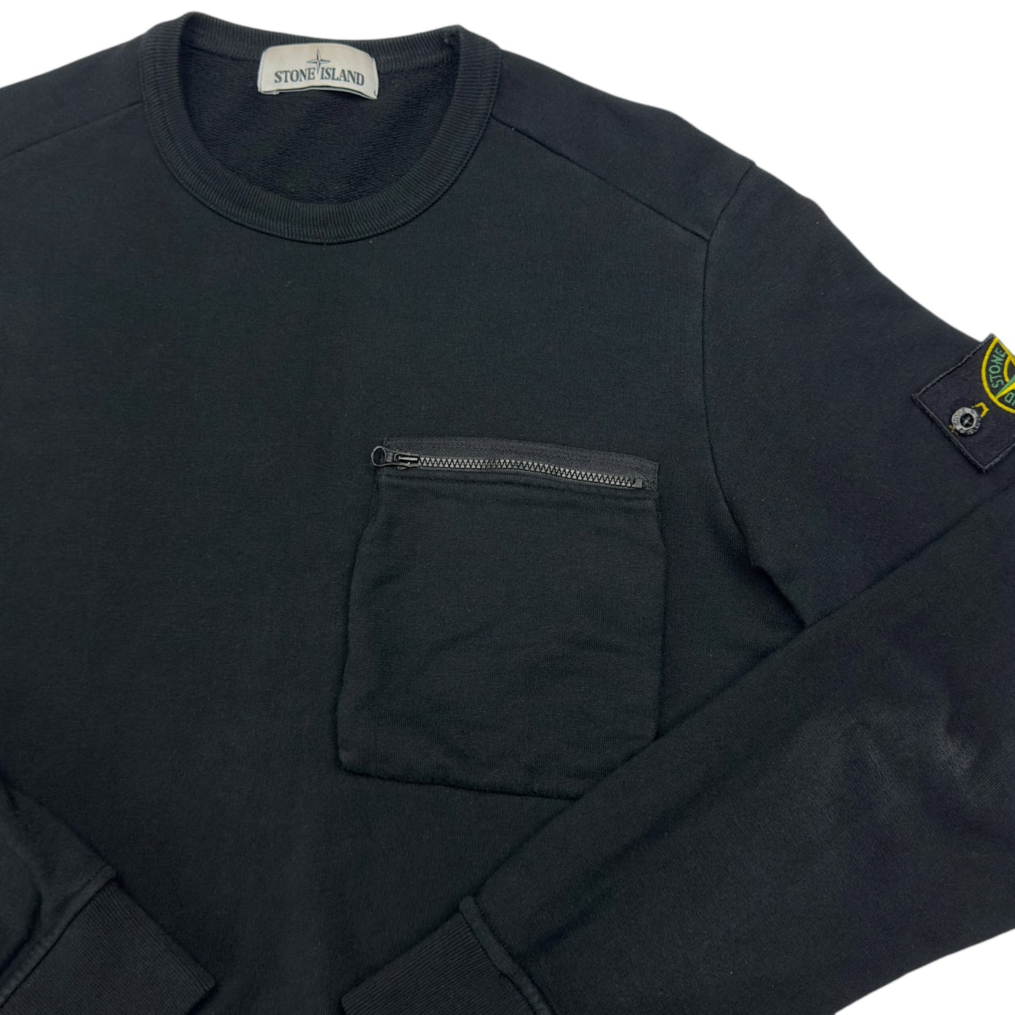 S/S 17 Stone Island Pocket Crewneck Sweater