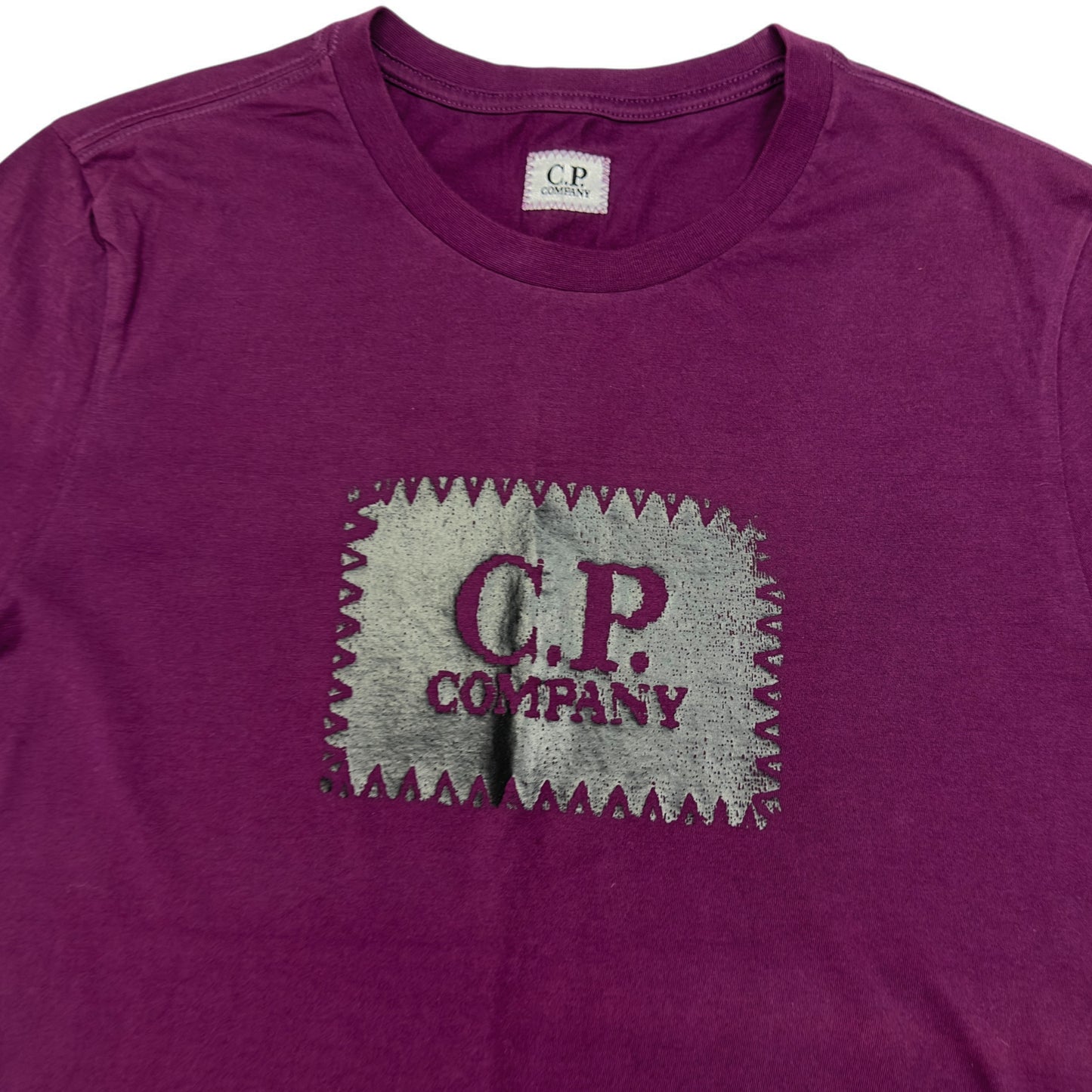 C.P. Company Big Stitch Logo T-Shirt - Purple