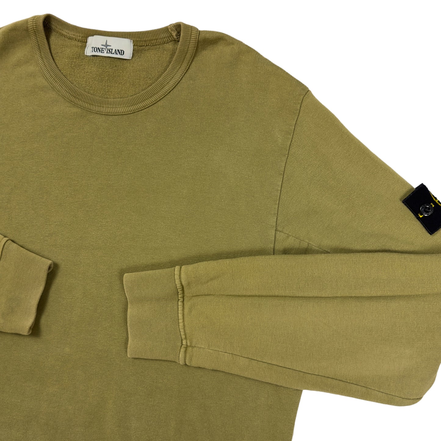 S/S 17 Stone Island Crewneck Sweater - Green