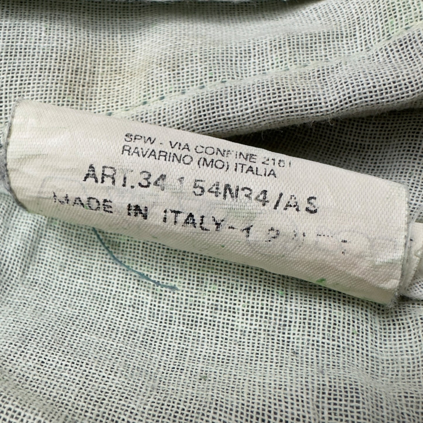 S/S 01 Stone Island Pure Metal Shell Jacket