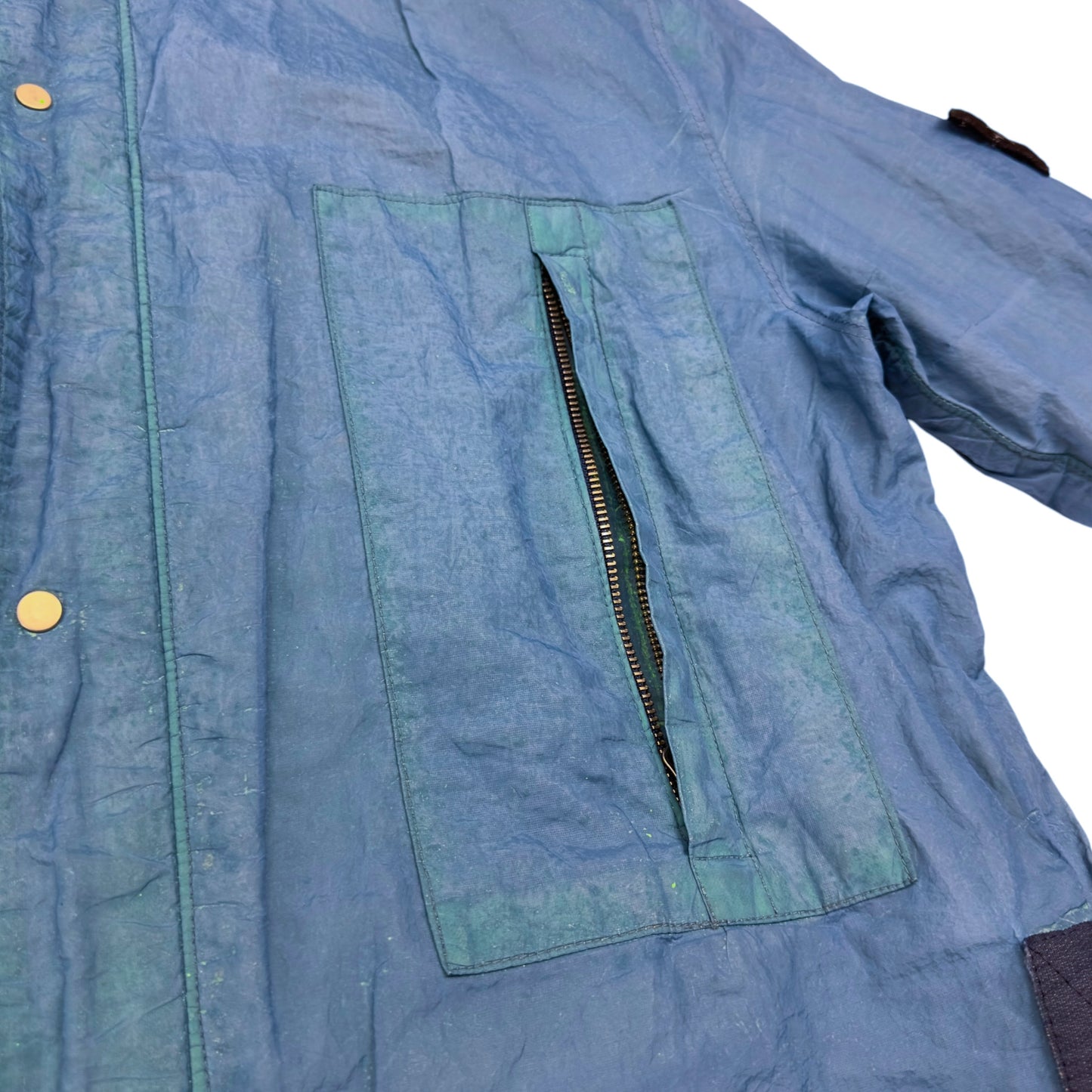 S/S 01 Stone Island Pure Metal Shell Jacket