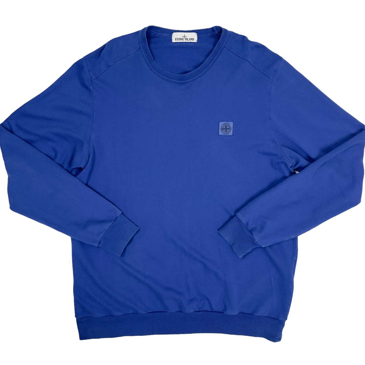 S/S 16 Stone Island Patch Project Sweater Blue