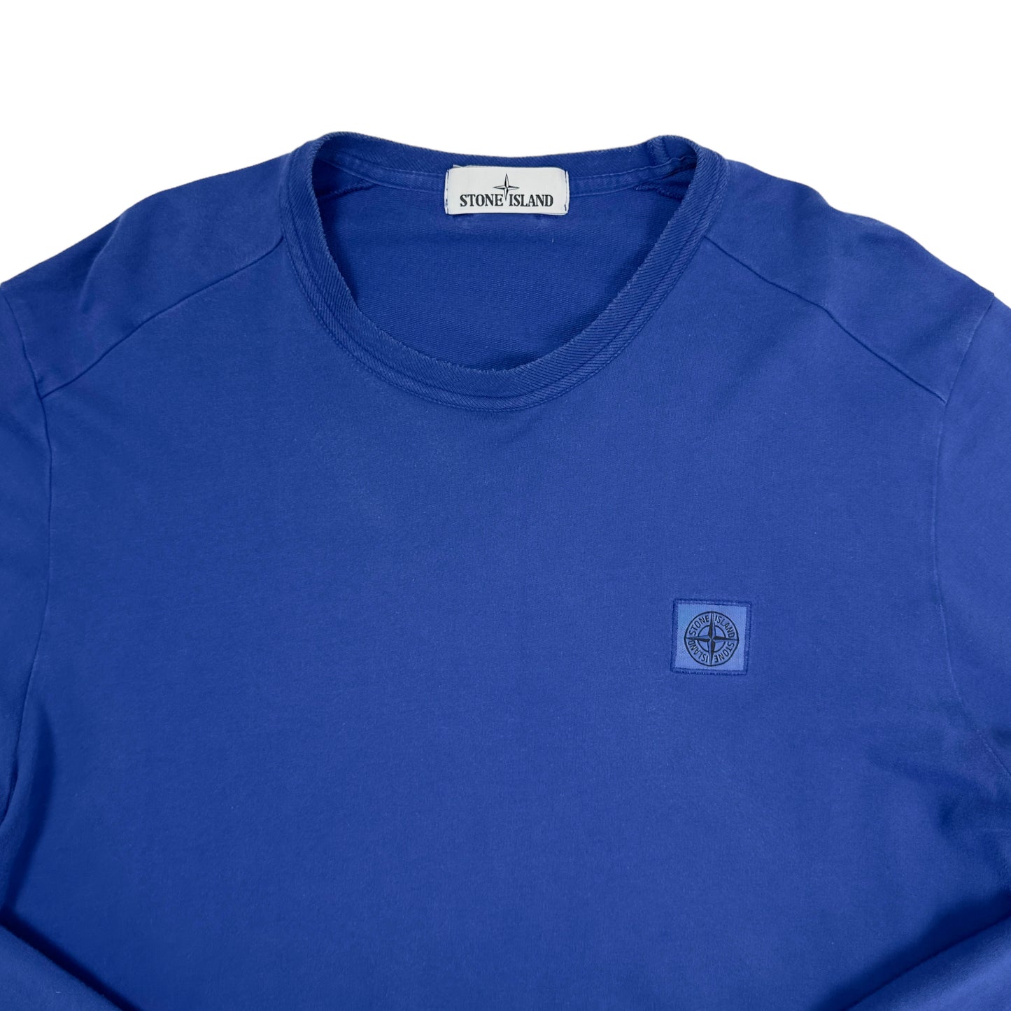 S/S 16 Stone Island Patch Project Sweater Blue