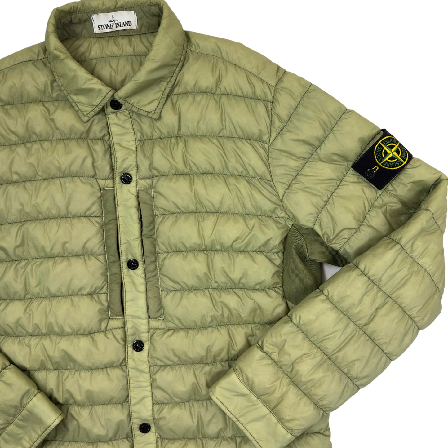 A/W 17 Stone Island Garment Dyed Micro Yarn Down Overshirt