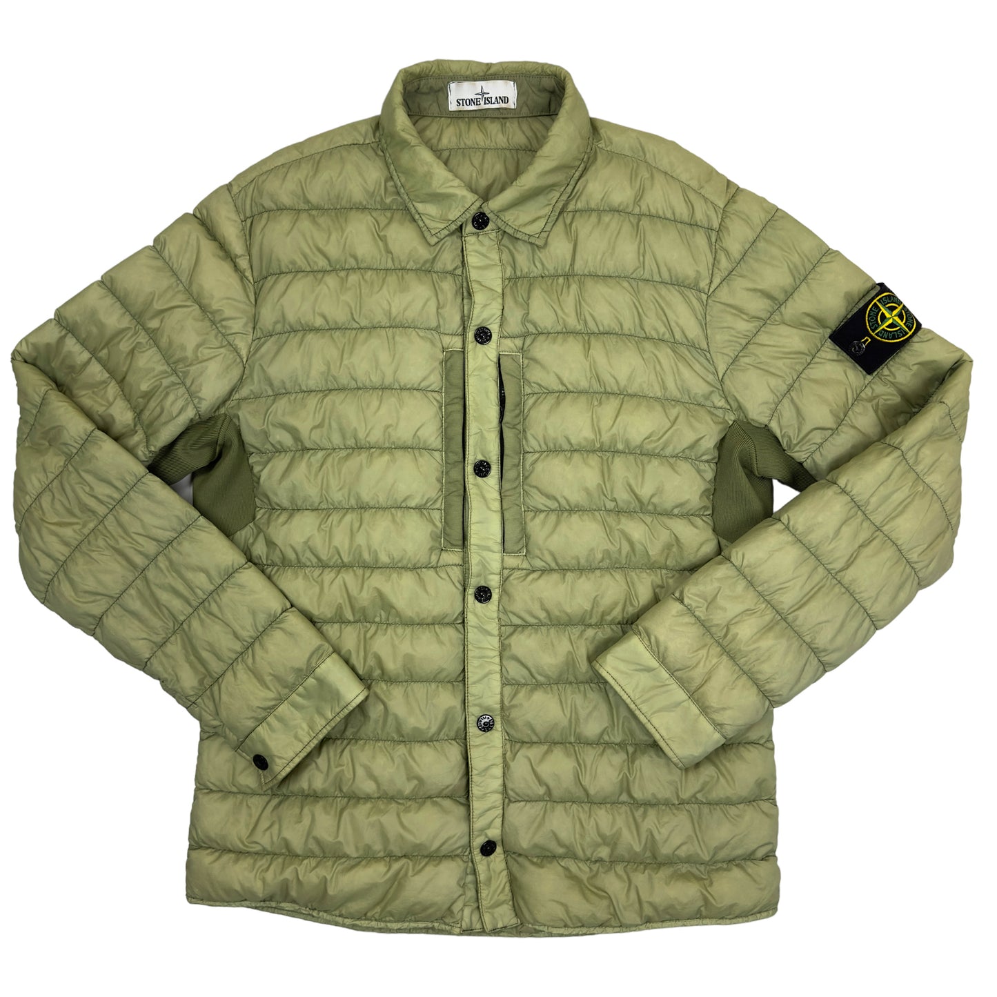 A/W 17 Stone Island Garment Dyed Micro Yarn Down Overshirt