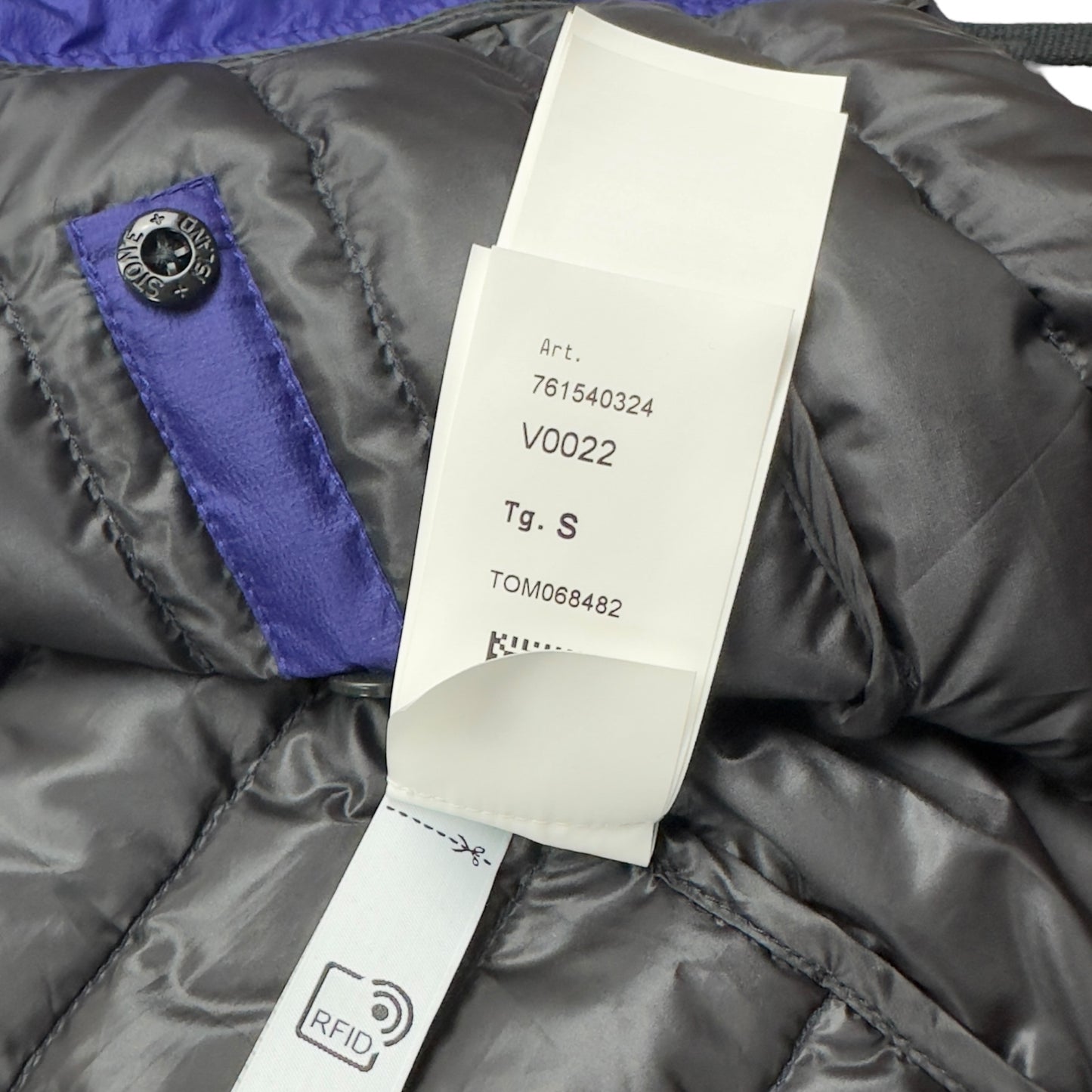 S/S 22 Stone Island Bio Based Ripstop Nylon Down