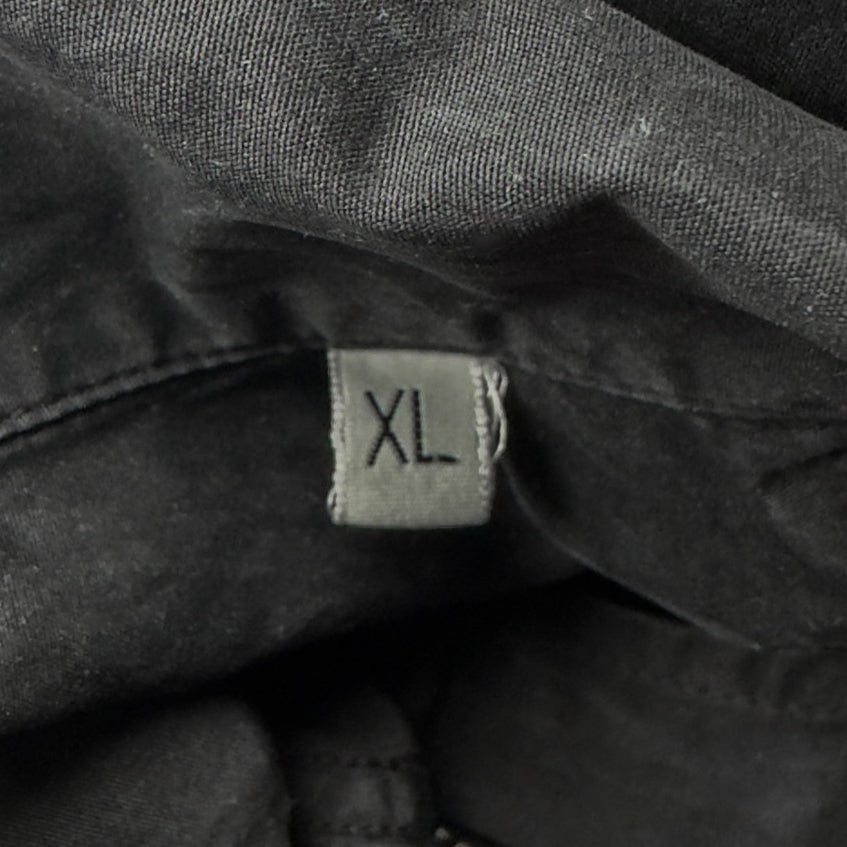 A/W 08 Stone Island Cotton Nylon Blend Overshirt - Black