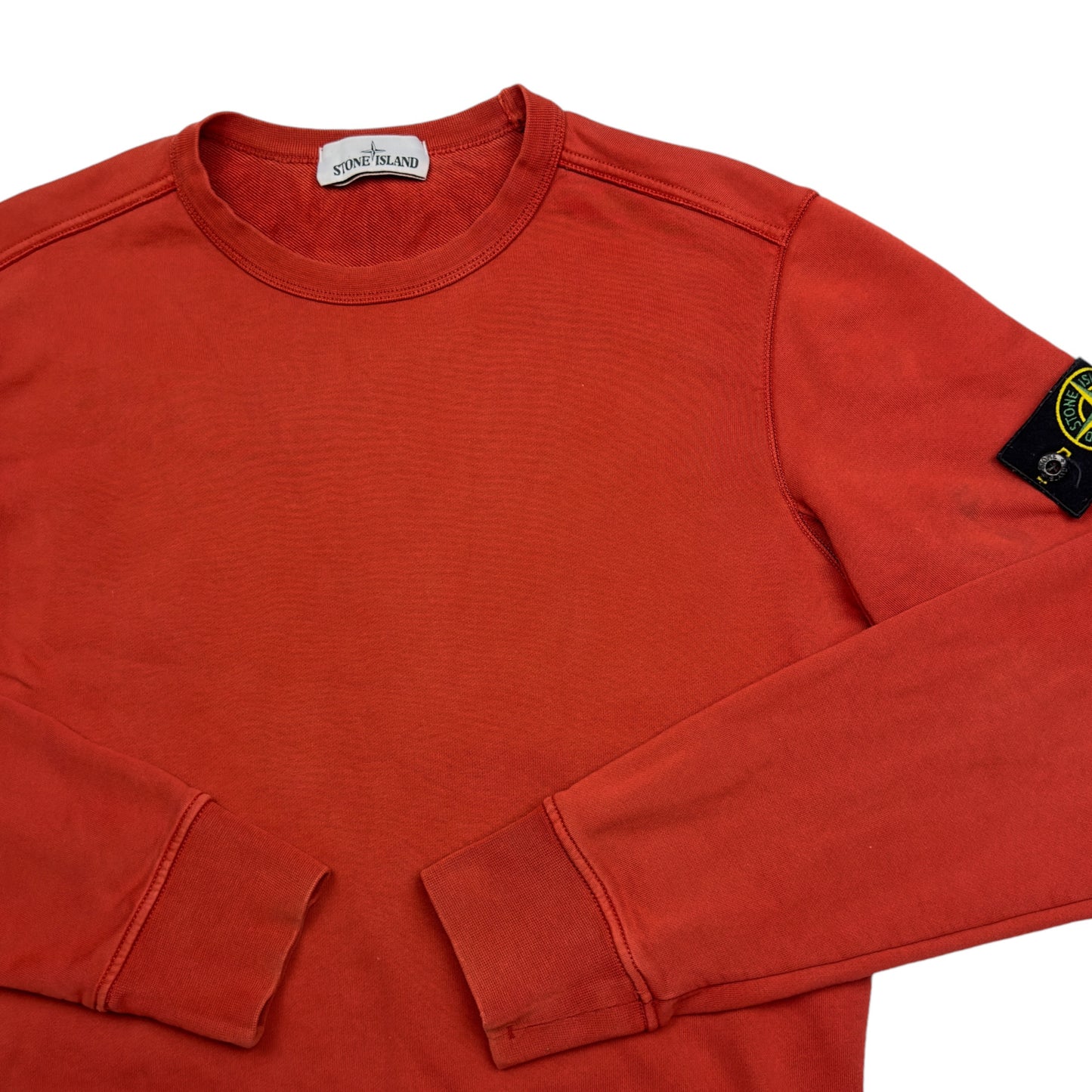 S/S 19 Stone Island Crewneck Sweater - Orange