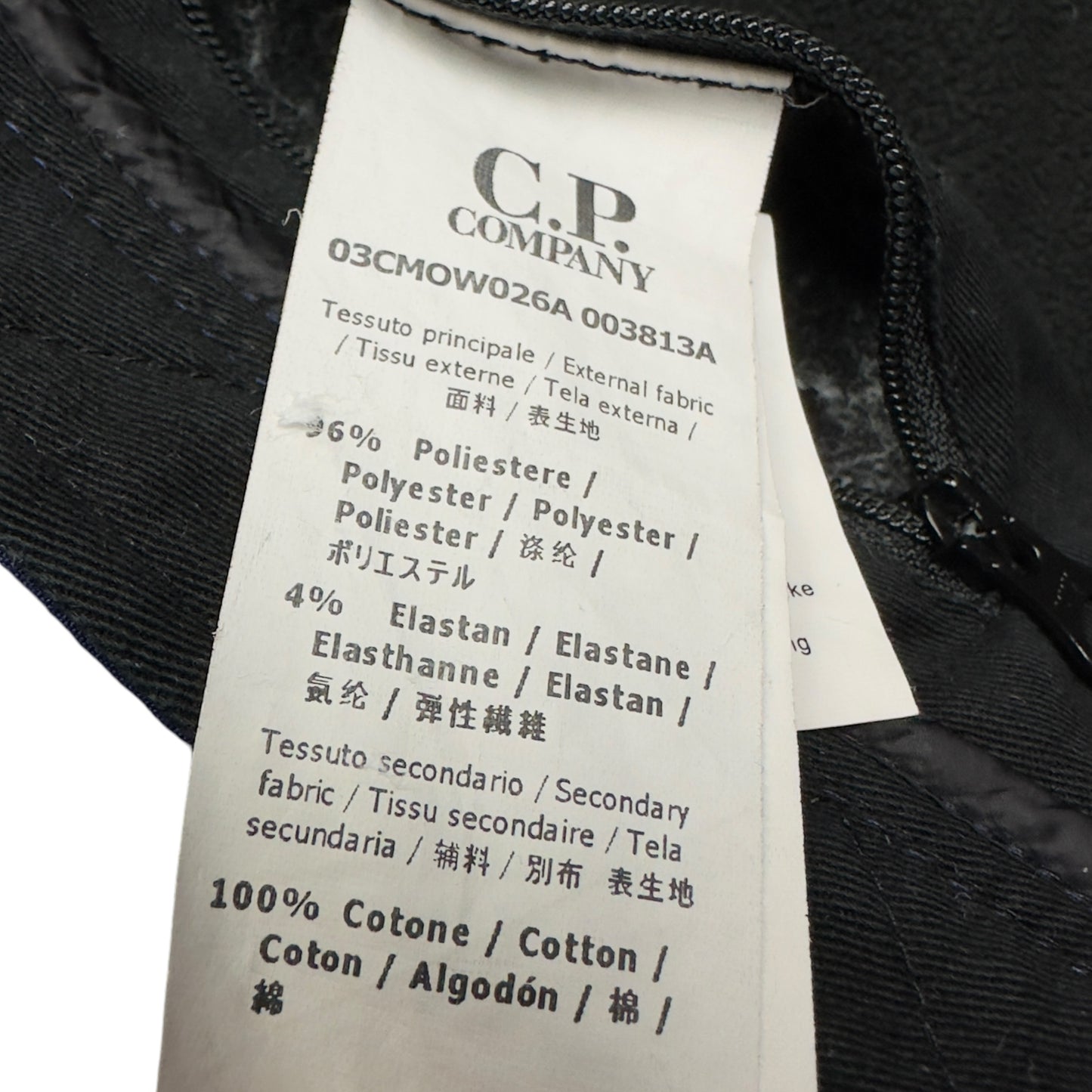 C.P. Company Soft Shell Goggle Jacket - Navy