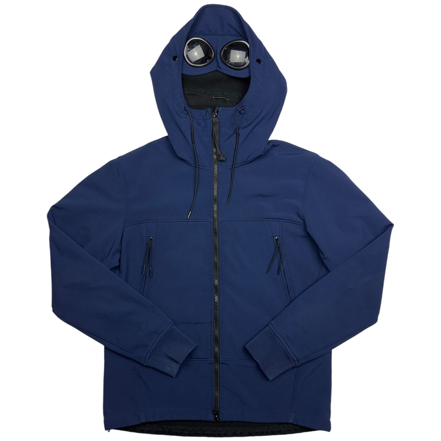 C.P. Company Soft Shell Goggle Jacket - Navy