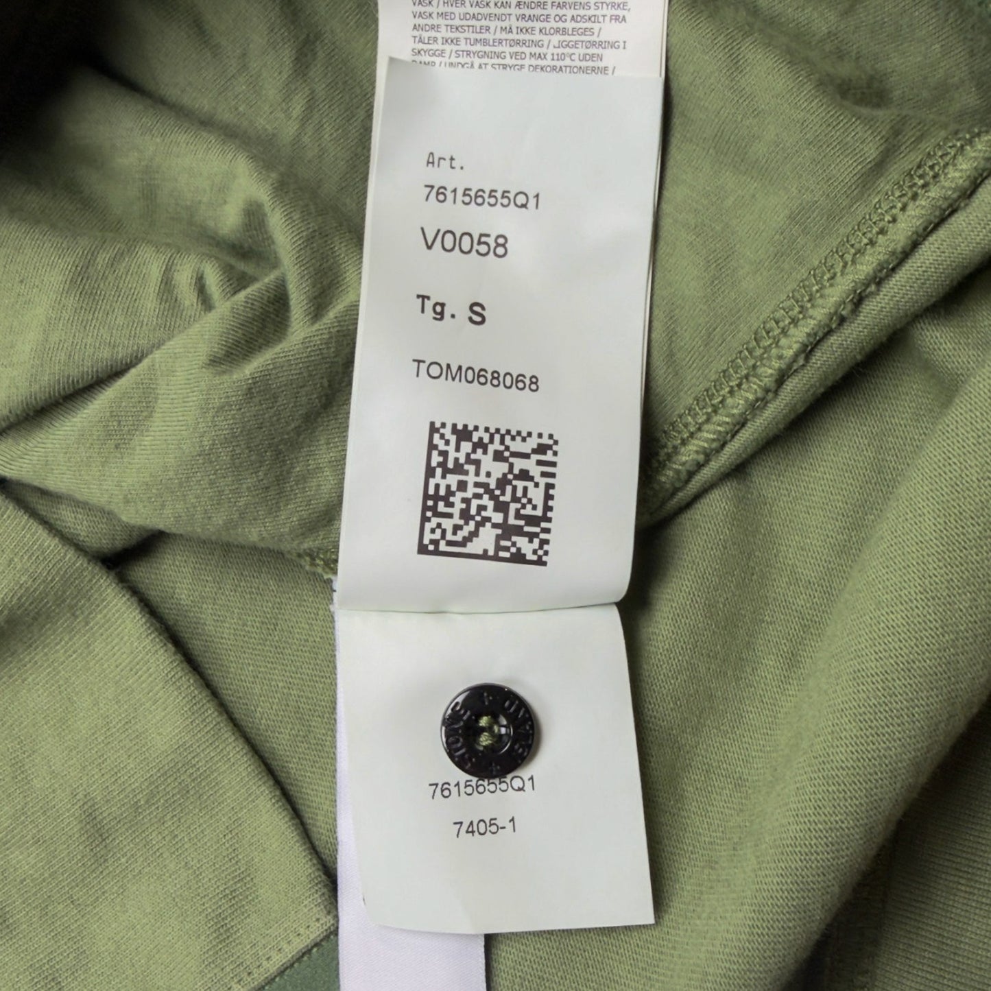 S/S 22 Stone Island 40th Anniversary 82/22 Crewneck Sweater - Green