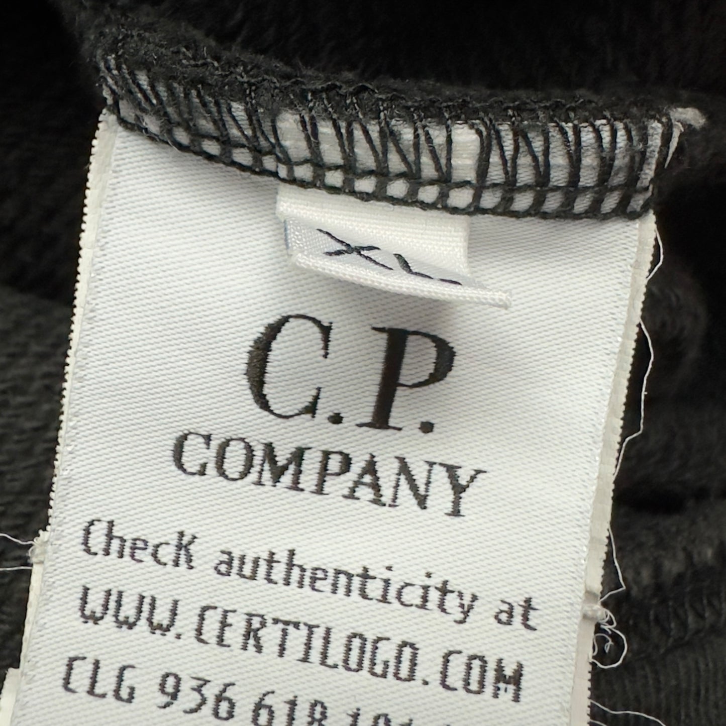 C.P. Company Spell Out Crewneck Sweater