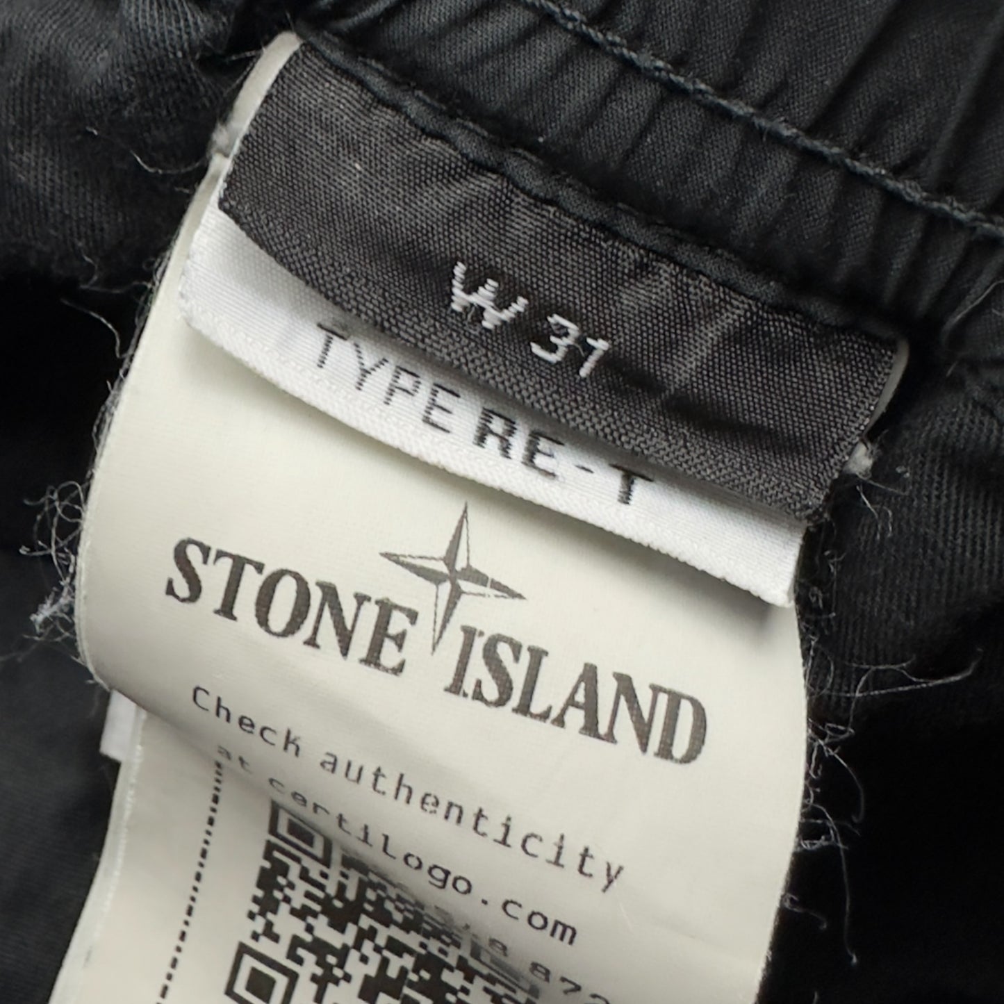 S/S 22 Stone Island Stretch Cotton Cuffed Cargo Trousers