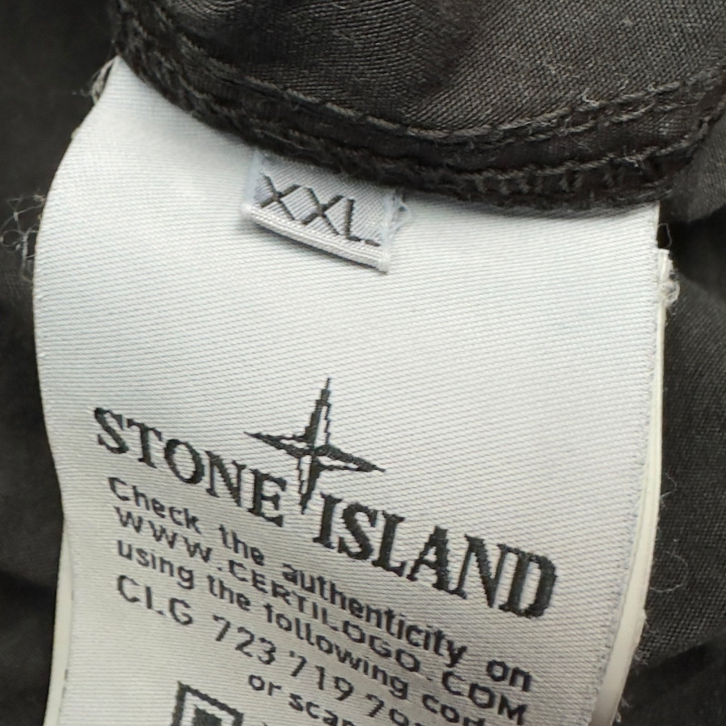 S/S 20 Stone Island Cotton Overshirt - Black