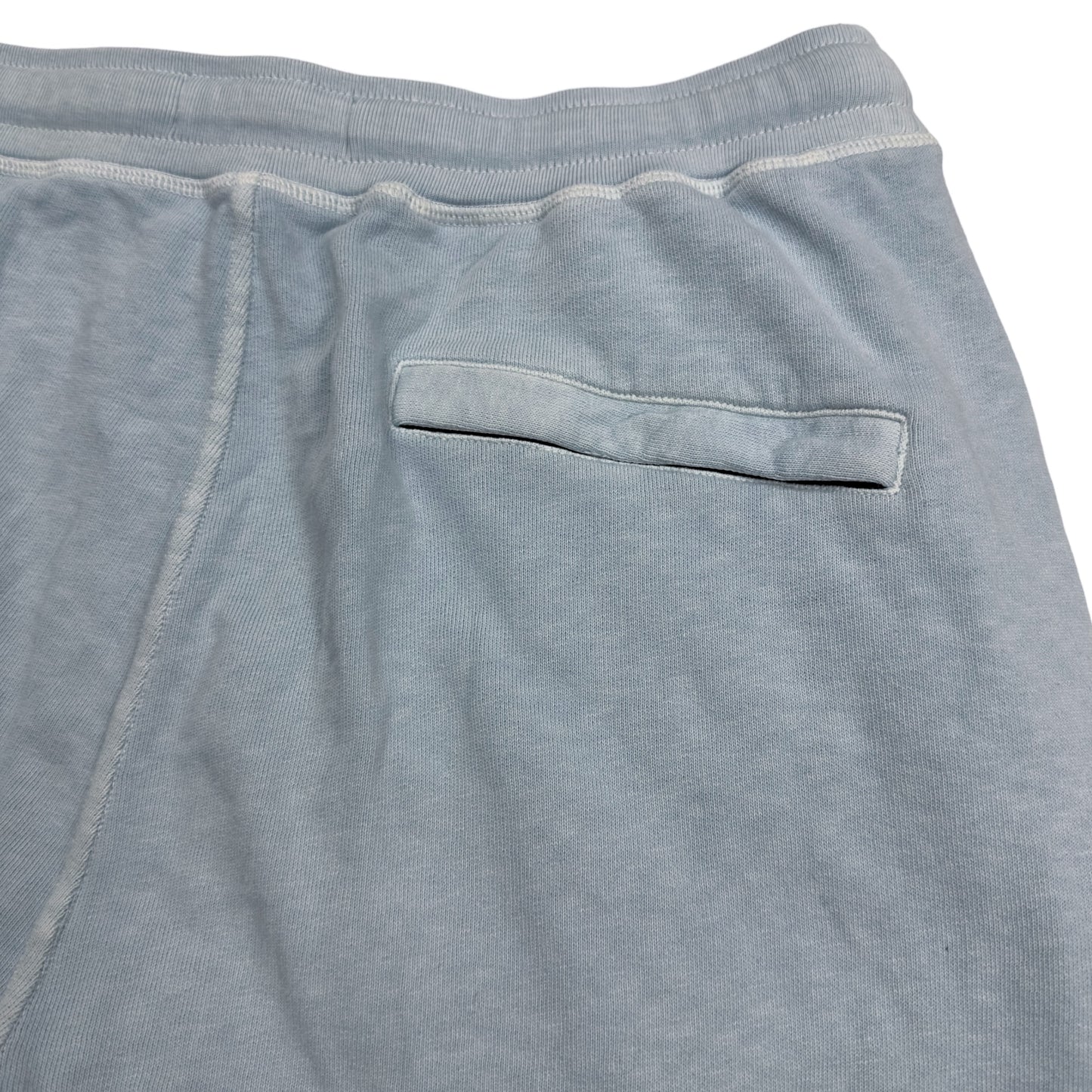 S/S 21 Stone Island Cotton Jersey Cargo Shorts - Light Blue
