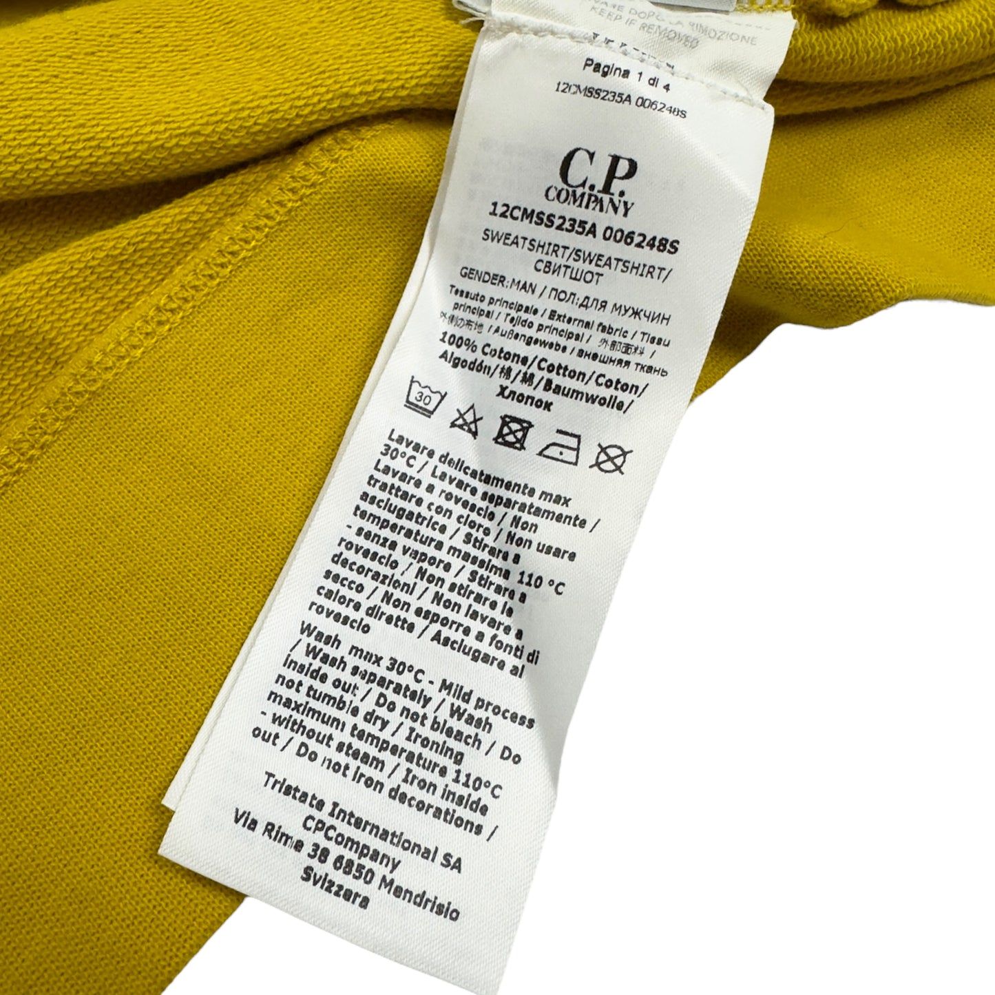 C.P. Company Dye Lightweight Crewneck Sweater