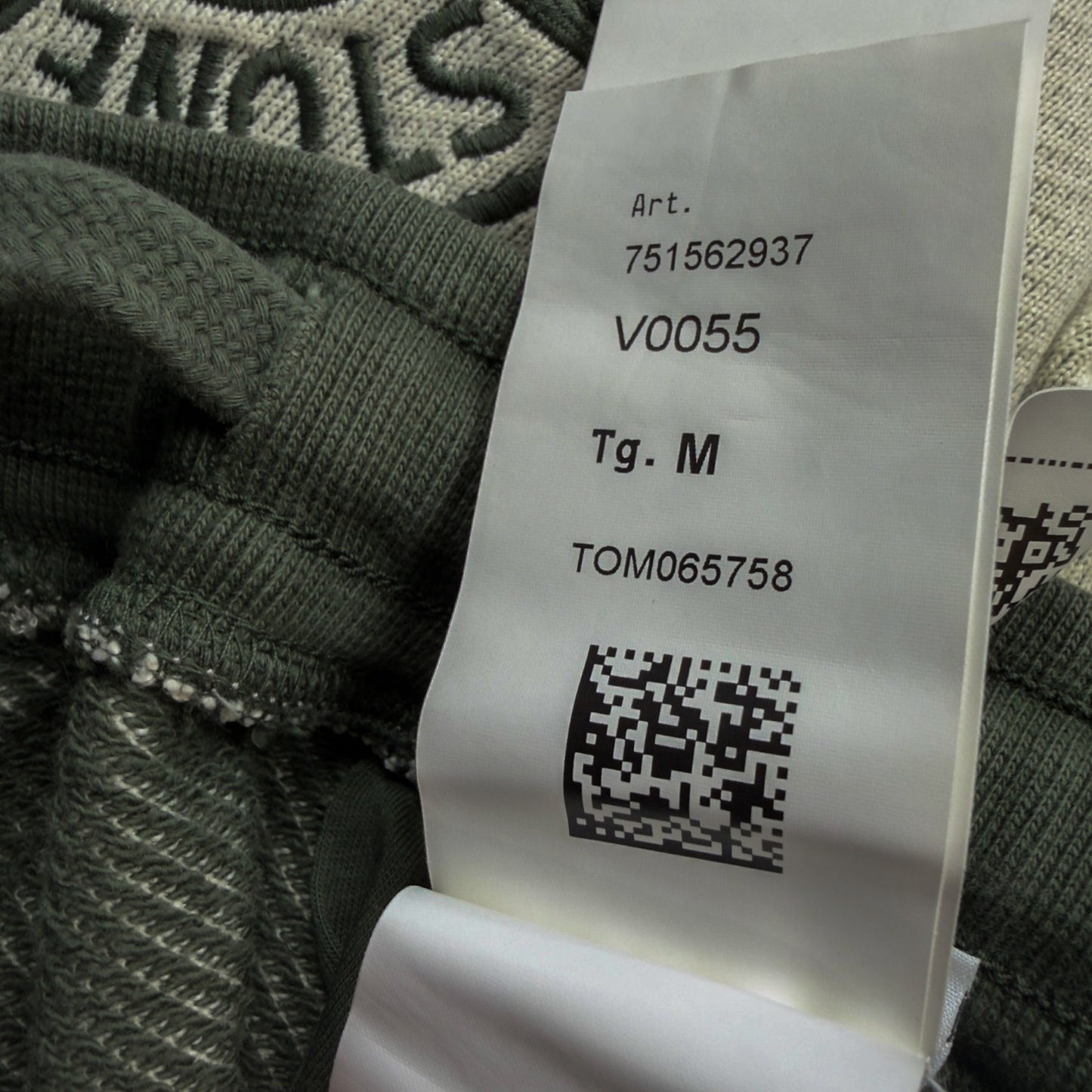 A/W 21 Stone Island Diagonal Polyester Cotton Fleece Cargo Joggers / Sweatpants