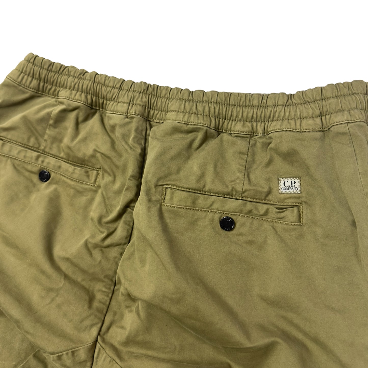 C.P. Company Cotton Cargo Trousers - Khaki